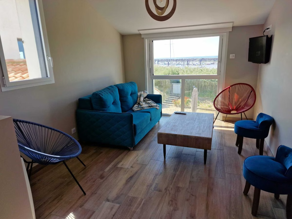 Location villa noirmoutier - Le salon