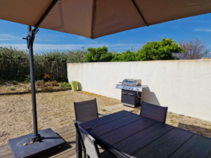 Location villa noirmoutier - Le jardin et le barbecue